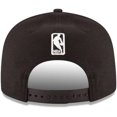thumbnail image 4 of New Era NBA Black 9FIFTY Adjustable Snapback Hat Cap One Size Fits All, 4 of 5