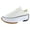 White/Black/Gum, variant on Converse Mens Run Star Hike OX Workout Fashion Platform Sneakers