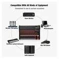 thumbnail image 3 of Professional Digital USB 12 Channel Mixer DJ Stage Performance Mixers ,Easy to Operate, 3 of 5