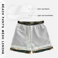 thumbnail image 3 of FORMRS Boys Swim Trunks Quick Dry Mesh Liner Boardshorts Sizes XS-XL, Black Dinosaur, 3 of 7
