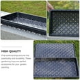 thumbnail image 7 of Niceauty 4Pcs Garden Grow Trays Black Reusable Plastic Plugs Tray for Seed Propagation, 7 of 7