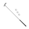 thumbnail image 3 of Putter de golf perfecl Con 3 pelotas de golf telescópico, 3 of 8