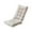 Beige, variant on Suede Thickened Folding Cushion Two Piece Set Long term Plushs Seat Cushion Chair Recliner Cushion Home Rocking Chair Cushion (Beige)