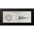 thumbnail image 2 of Wild Apple Portfolio 14x8 Black Modern Framed Museum Art Print Titled - Geography of the Heavens IV, 2 of 5
