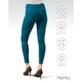 thumbnail image 6 of Dovizia Pants-Style Ponte Legging - Leggings with Pockets by Medium / MQ-014 Ocean Depths, 6 of 12