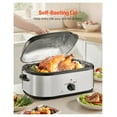 thumbnail image 4 of Electric Roaster Oven 22QT, 1450W Adjustable Temp, 4 of 9