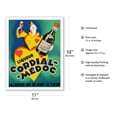 thumbnail image 2 of Cordial Médoc Liqueur - La Liqueur qui Rejouit le Coeur (The Liquor Which Rejoices Heart) - Vintage Advertising Poster by Henri Le Monnier c.1930 - Fine Art Matte Paper Print (Unframed) 11x14in, 2 of 4