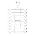 thumbnail image 2 of Mainstays 4-Tier Tank Top and Bra Hanger Organizer, Silver, 2 of 13