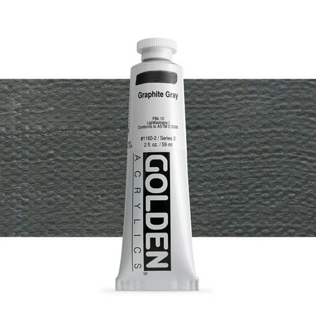 UPC: 0738797116023 | Golden Heavy Body Artist Acrylic  2 oz  Graphite Gray