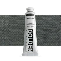 Golden Heavy Body Artist Acrylic, 2 oz, Graphite Gray