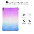 thumbnail image 4 of iPad 10.2 2021 Case, iPad 9th 8th 7th Gen Case, Allytech Soft TPU Silicone Gradient Shockproof Anti-scratch Protection Drop Proof Back Cover Shell for Apple iPad 10.2" 2021/2020/2019,  Purple/Blue, 4 of 10