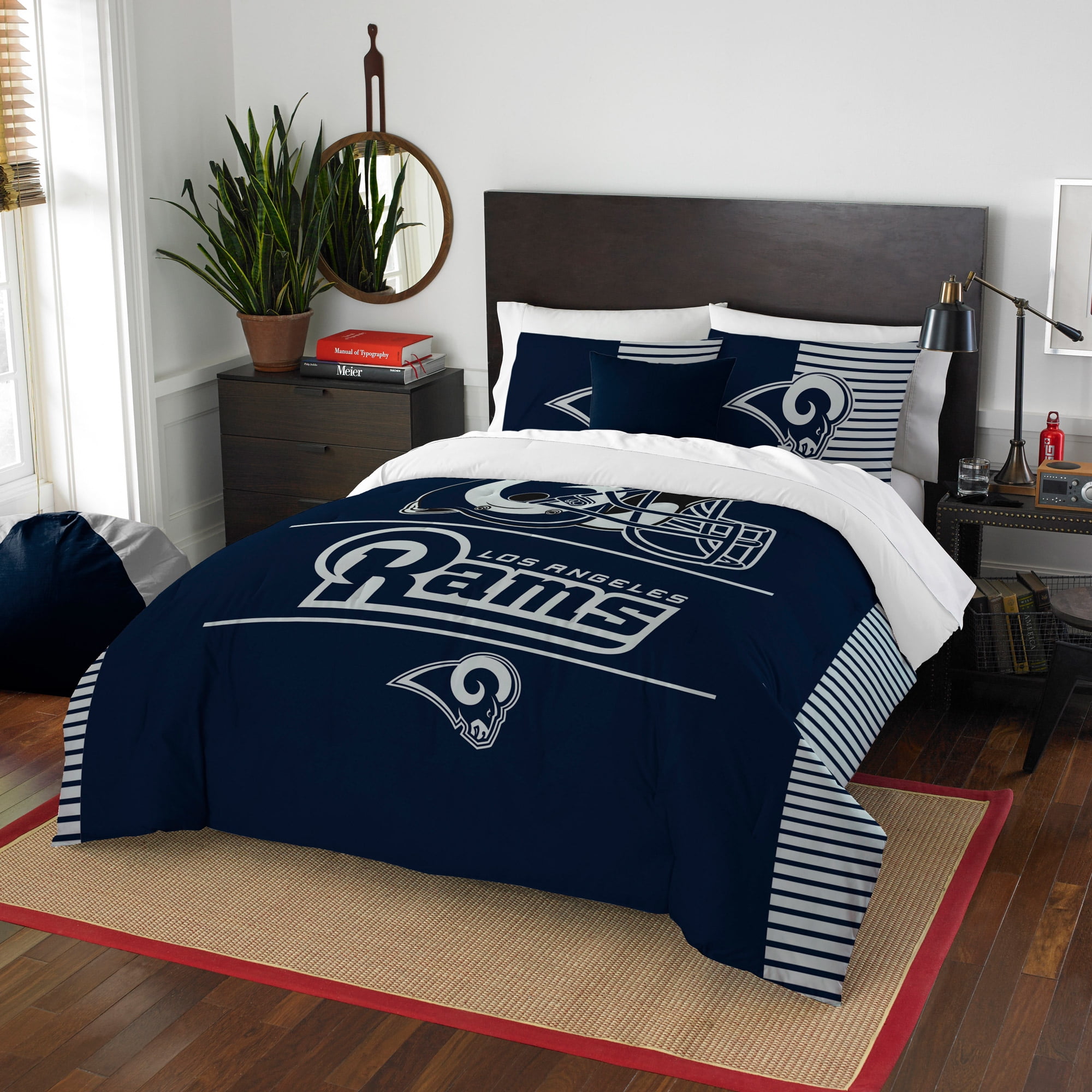 NFL Los Angeles Rams "Draft" Bedding Comforter Set