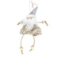 thumbnail image 4 of Muñeco de Navidad Juguete Santa Claus / / Ángel Festival de Navidad Decoración de de año Blanco Yuyangstore adornos para el árbol de navidad, 4 of 8