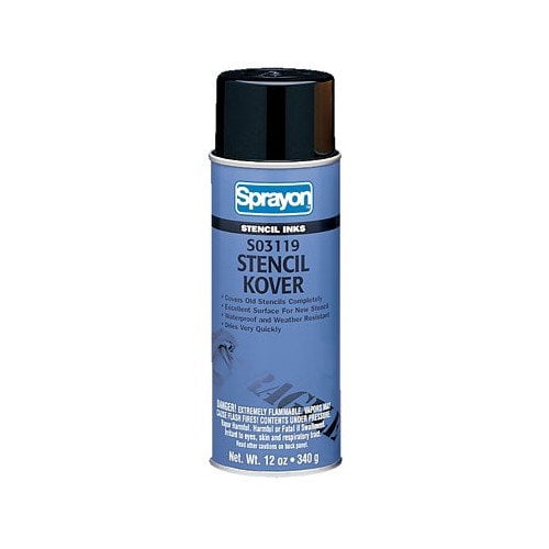 SPRAYON SC3119000 Stencil Ink,12 oz.,Tan,Waterproof