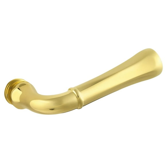 Baldwin 5113003MR Lever without Rosette, Lifetime Polished Brass