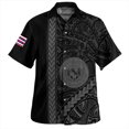 thumbnail image 3 of Camisetas hawaianas polinesias americanas con impresión 3D completa para hombre, camisetas de playa de manga corta de gran tamaño a la moda de verano, 3 of 5