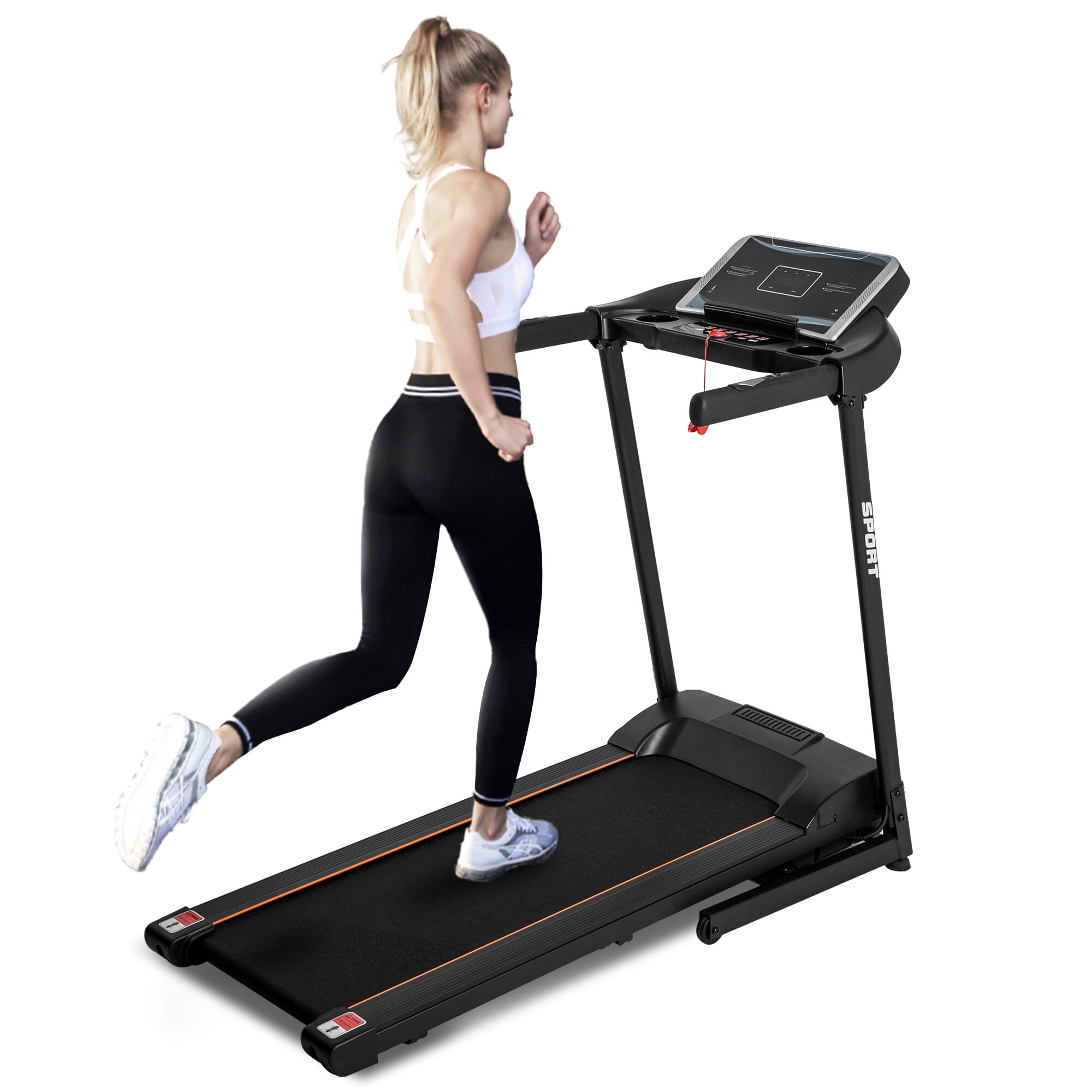 Details about   1100W Folding Treadmill Electric Motorized Power Running Jogging Fitness Machine 