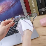 6pcs 17.8*15.2CM Cleaning Cloth Microfiber Surfaces Wipes For Lens Screens