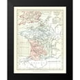 thumbnail image 2 of Gardiner 12x14 Black Modern Framed Museum Art Print Titled - France 1360 - Gardiner 1902, 2 of 5