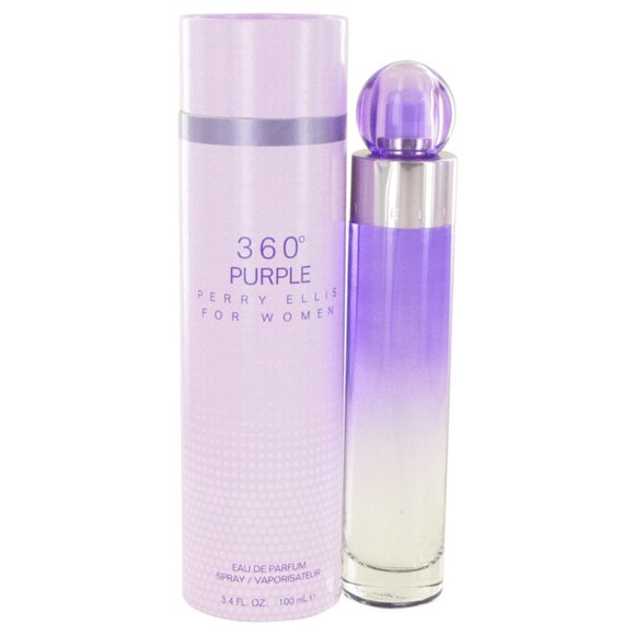 360 Purple par Perry Ellis pour Femmes - Vaporisateur EDP 3,4 oz