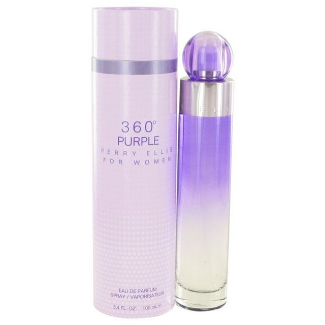 360 Purple par Perry Ellis pour Femmes - Vaporisateur EDP 3,4 oz