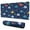 Dark Blue Dinosaurs-2, variant on Long Mouse Pads for Desk,Dark Blue Dinosaurs Space Pattern Desk Mats on Top Of Desks, Desk Mouse Pad Extra Large with 3mm Non-Slip Base and Stitched Edge for Gaming,Office,Work,Home 47.3"x23.6"