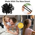 thumbnail image 4 of Hair Ties for Girls Elastic Hair Tie 200 PCS Black Soft for Medium Hair Hair Accessories for Women Perfect for Long Lasting Braids Ponytails and More Pain Free Hair Ponytail Holders Hair Elastic Band, 4 of 6