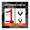 thumbnail image 3 of Strut Spring Compressor 4.5 Ton / 9920 LBS Hydraulic Jack 1 Ton Rated Compression Force Auto Strut Coil Spring Compressor ,Stable and Secure, 3 of 6
