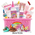 thumbnail image 2 of Diy Slime Making Kit For Girls, Magical Slime Diy Set With 5 Boxes 4 Accessories 100Ml Activator 250Ml Glue 1 Slime Clay For 8-10 Years Old Girl Birthday Gift And Creative Play, 2 of 5