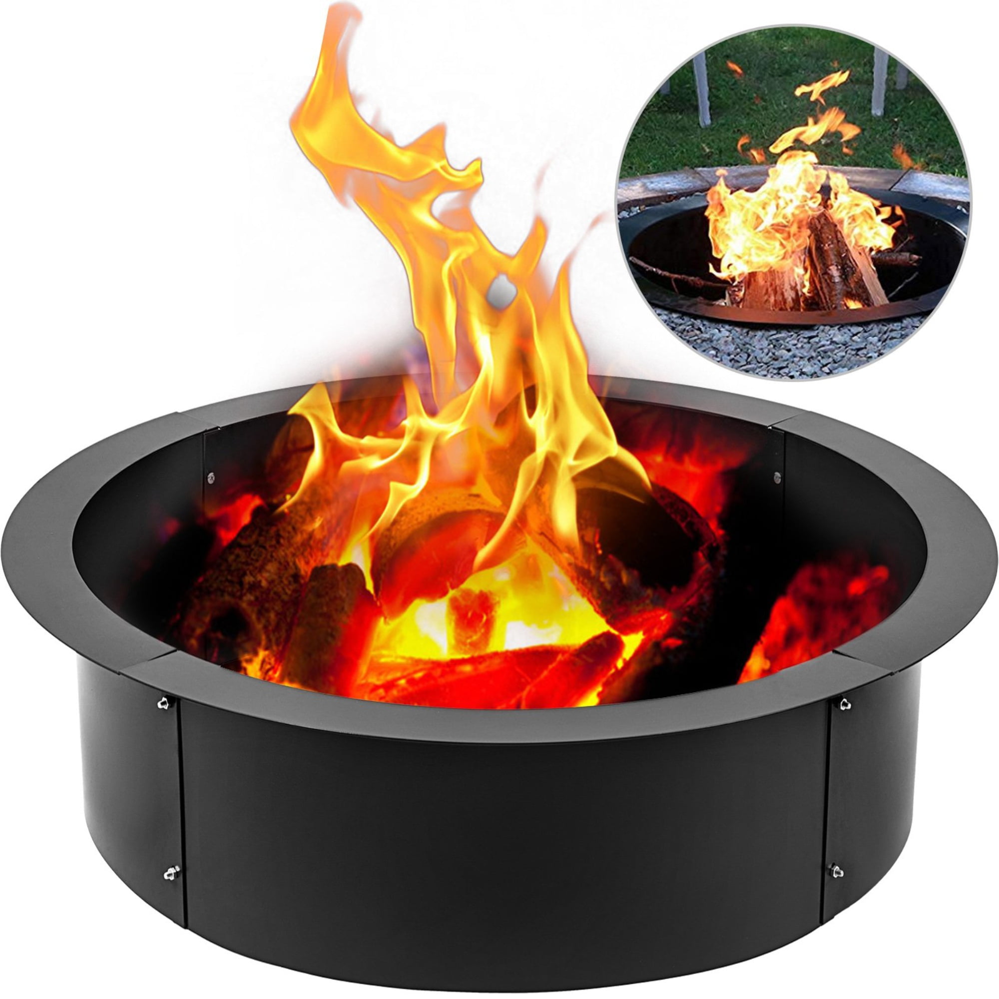 Fire Pit Ring Liner Campfire, What Is A Fire Pit Ring Used For