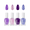 Hola Bonita, variant on Pastel Nail Polish Set for Women (TEA TIME) - Nail Polish Set for Girls - Lasting & Quick Dry Non Toxic Nail Polish Kit for Home DIY Manicure & Pedicure - Made in USA, 13.5mL (Set of 4)