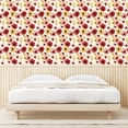 thumbnail image 3 of Ambesonne Botanical Peel & Stick Wallpaper for Home, Spring Boho Aura Floral, 13"x72", Blush Raspberry and White, 3 of 5