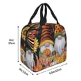 thumbnail image 2 of Bingfone Welcom Fall Print Lunch Bag Insulated Lunch Box, Small Leakproof Cooler Food Lunch Containers Reusable High Capacity Lunch Tote Bags for Work, Travel, Outdoor, 2 of 5