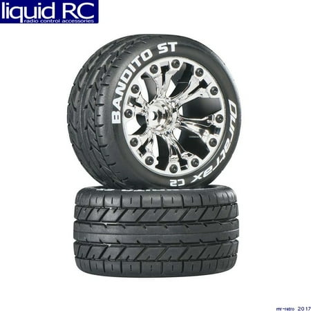 0.5 Inch Chr - Duratrax C3545 Bandito ST 2.8 inch Truck Mntd 1/2 inch Offset C2 Chr (2)