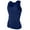 Navy, variant on Vaslanda 2 Packs Men Slimming Body Shaper Vest Compression Shirt Gym Workout Tank Top Sleeveless Abdomen Shapewear