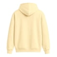 thumbnail image 4 of Men's Fleece Hoodie Pullover Casual Fashion Long Sleeve Drawstring Sweatshirt Winter Workout Classic Fit Hooded Sweat Shirt Beige S, 4 of 5
