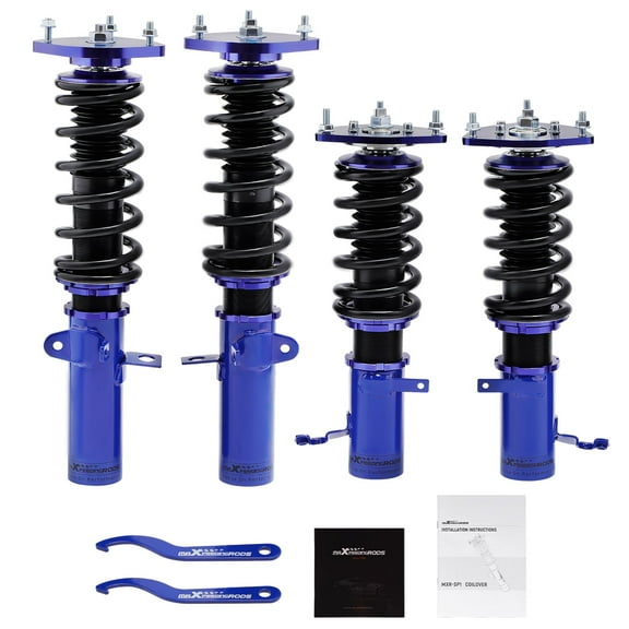 MaXpeedingrods Coilovers Coil Spring Kit for Toyota Corolla 88-99 E90 E100 Adj Height Shocks