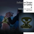 thumbnail image 4 of PoyPet Dog Harness Adjustable Soft Breathable Mesh Pet Harness No Pull Choke-Free Double Padded Vest for Small Medium and Large Dogs, Green XS, 4 of 8