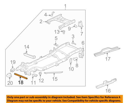 GM OEM FRAME-Front Cross Member 22833941