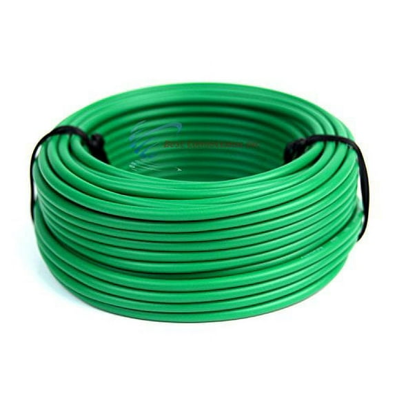 16 GA 50' Green Audiopipe Car Audio Home Remote Primary Cable Wire