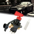 thumbnail image 4 of Ximing 4 Terminals Battery Isolator Cut Out/Off Corrosion Resistance Universal Battery Terminals Fit for Car Race Rally AC22, 4 of 10