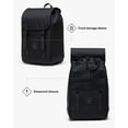 thumbnail image 4 of Herschel Supply Co. Herschel Retreat Mini Backpack, Black Tonal, One Size, 4 of 7