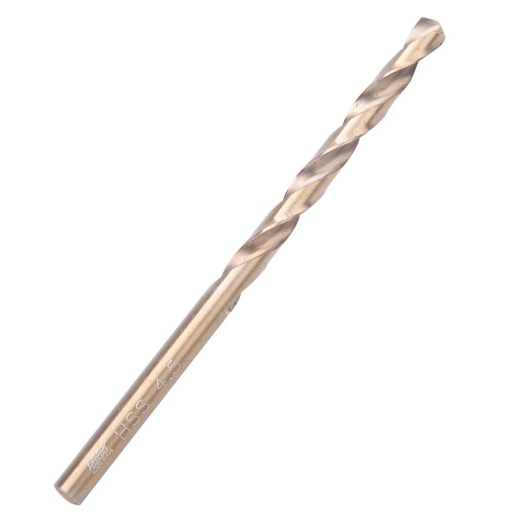 4.5mm Double Ended HSS Straight Shank Twist Drilling Bit for Electrical Drill 