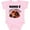 AD-Pink, variant on Nana's Little Ladybug Boys or Girls Baby Bodysuit