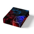 thumbnail image 4 of Erosebridal Gradient Gamer Comforter Cover Twin,Neon Gamepads Bedding Twin Size,Video Game Duvet Cover Twin,Lightweight Geometric Room Decoration(No Comforter),Reversible,3pcs, 4 of 7