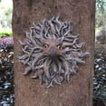 thumbnail image 3 of 2x Divertido árbol de águila Colgante Estatua Decoración Adornos Césped Al Aire Libre Cabeza de Animal Hogar Decorativo Fantasía Películas Accesorios Macarena estatua de cabeza de águila, 3 of 8