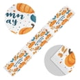thumbnail image 5 of Yayeee Table Runner 70 inches Long Home Kitchen Dinning Party Decoration, Pumpkins Pattern, 5 of 7