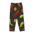 thumbnail image 4 of Kll Womens Chili2 Print Pajama Pants Soft Pajama Bottoms For Women Cozy Lounge Pants, 4 of 9
