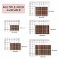 thumbnail image 6 of Autumn Plaid Outdoor Rug 3x5 Ft, Non Slip Washable Area Rug, Red Green Tartan Gingham Farmhouse Checkered Patio Rugs Carpet Runner, Large Floor Mat for Indoor/Outdoor Deck Porch Camping, 6 of 8