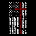 thumbnail image 2 of Cross Flag - Boy's Word Art T-Shirt, 2 of 2